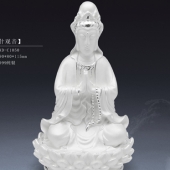 純銀觀音菩薩擺件、觀音純銀擺件